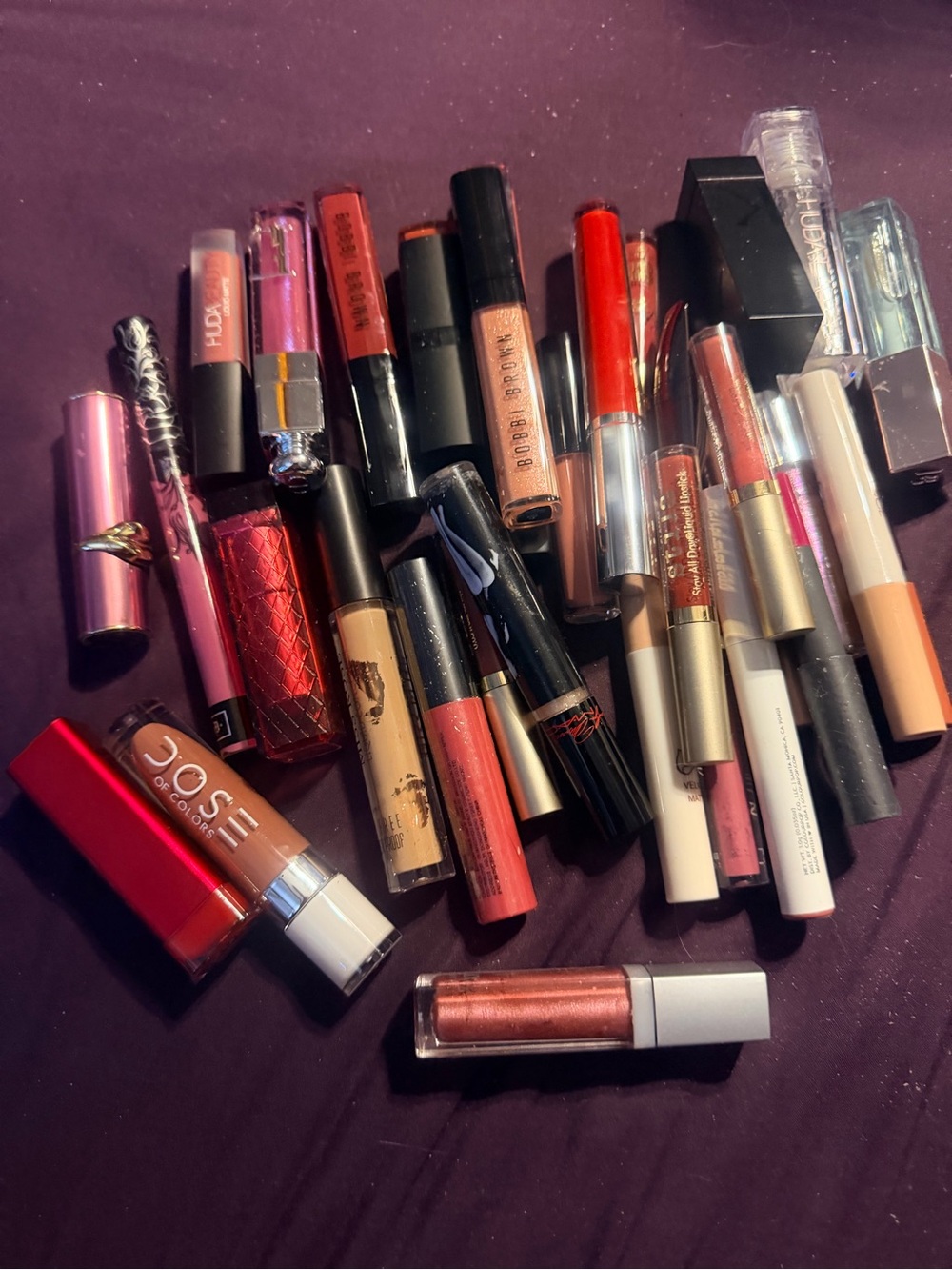 Unused Lot of assorted lip sticks and gloss 1